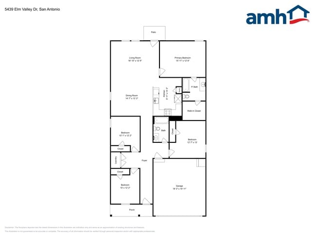 5439 Elm Valley Dr in San Antonio, TX - Foto de edificio - Building Photo