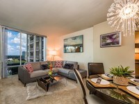 Living Room - Paramount on Lake Eola Apartments in Orlando, Florida