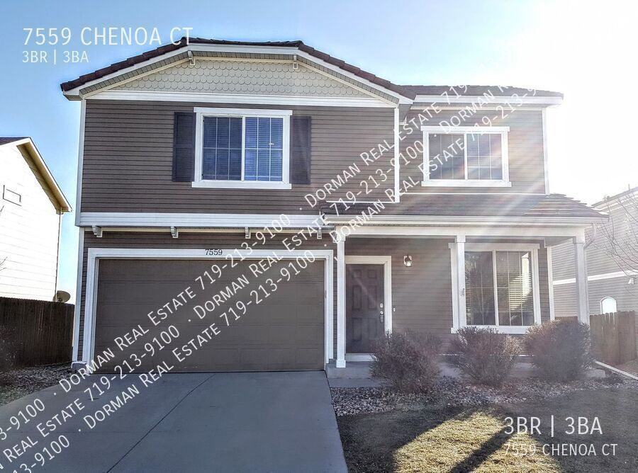 7559 Chenoa Ct in Colorado Springs, CO - Foto de edificio