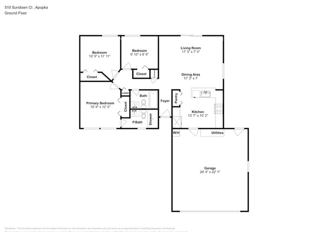 510 Sundown Ct in Apopka, FL - Foto de edificio - Building Photo