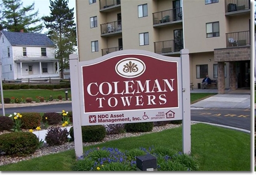 Coleman Towers in Somerset, PA - Building Photo