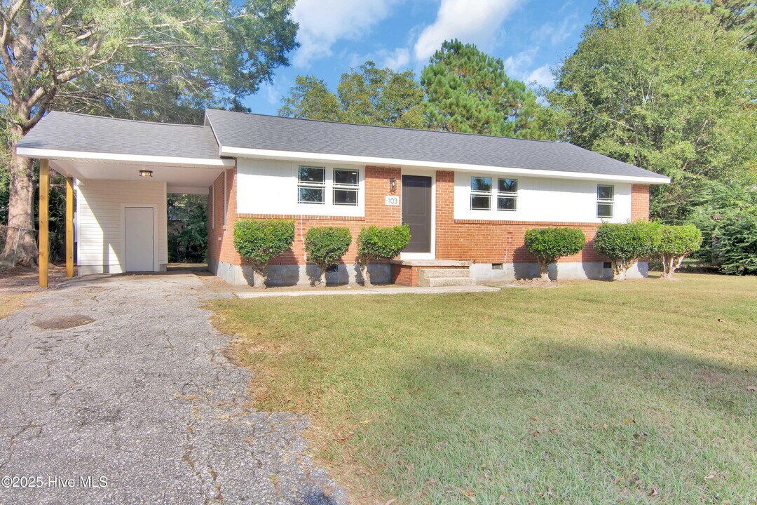 103 Armstrong Dr in Jacksonville, NC - Building Photo