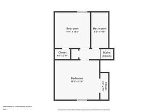 1860 Rainbow Ln in Powder Springs, GA - Foto de edificio - Building Photo