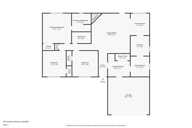 39 Fairview Dr in Newnan, GA - Foto de edificio - Building Photo