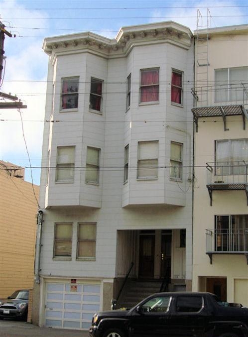 667-671 Green St in San Francisco, CA - Foto de edificio