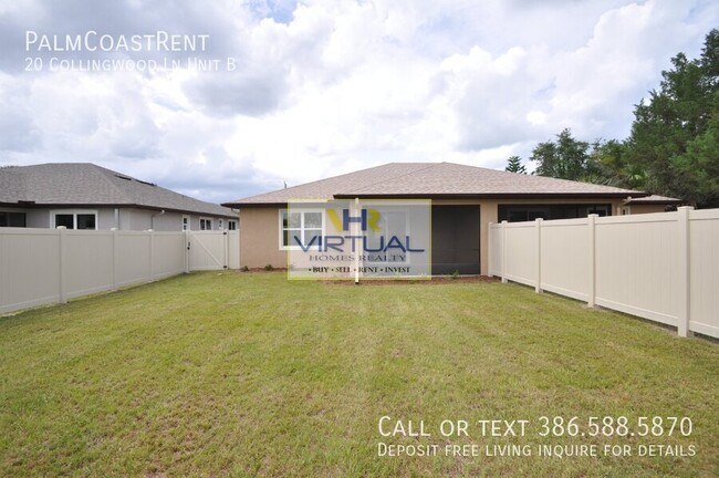 20 Collingwood Ln-Unit -B in Palm Coast, FL - Building Photo - Building Photo