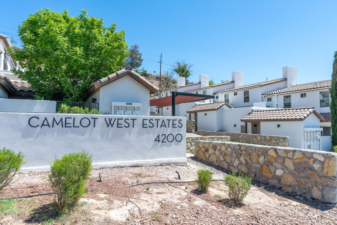Camelot West Estates in El Paso, TX - Building Photo