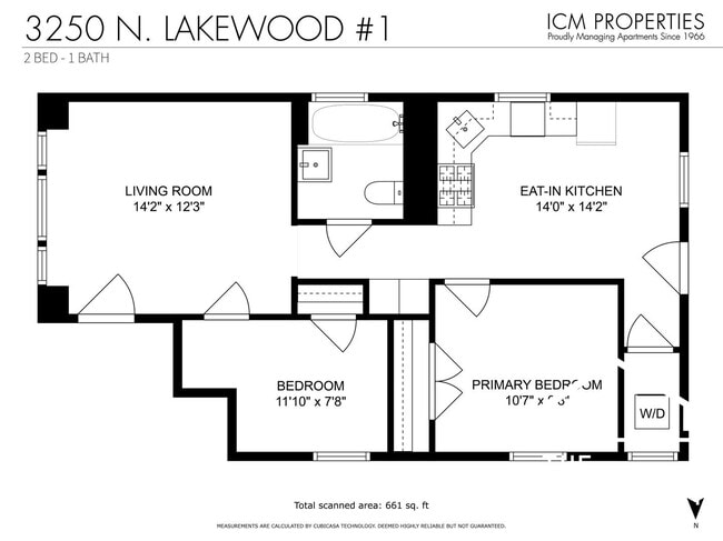 3252 N Lakewood Ave, Unit 1 in Chicago, IL - Foto de edificio - Building Photo
