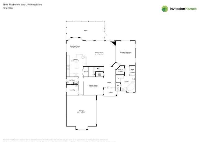 1896 Bluebonnet Way in Orange Park, FL - Foto de edificio - Building Photo