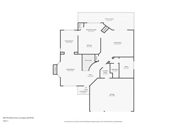 8637 W Gilmore Ave in Las Vegas, NV - Foto de edificio - Building Photo