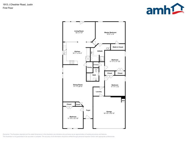 1913 J Cheshier Rd in Justin, TX - Foto de edificio - Building Photo