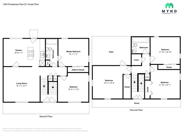 1042 Ponderosa Park Dr in Forest Park, GA - Building Photo - Building Photo