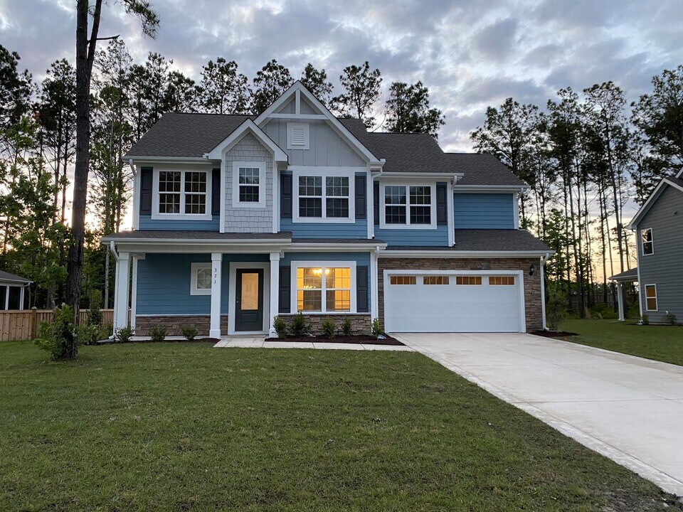 371 W Goldeneye Ln in Sneads Ferry, NC - Building Photo