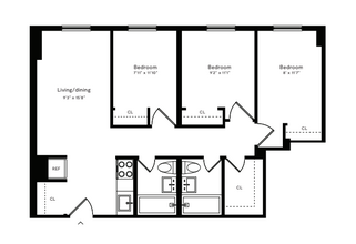 Chai in New York, NY - Building Photo - Floor Plan