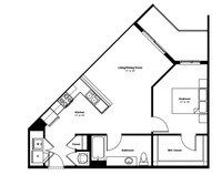 1 D - The George Apartments in Ann Arbor, Michigan