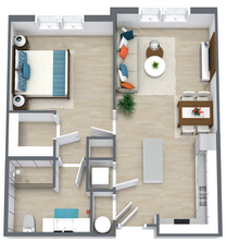 Heritage Village in Longwood, FL - Foto de edificio - Floor Plan