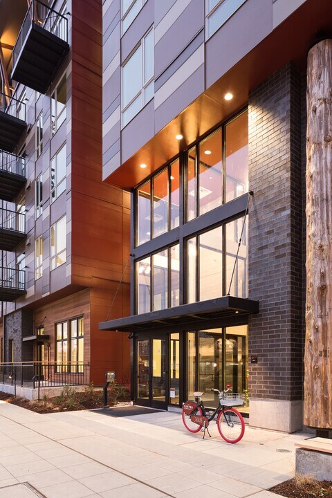 The Carter on The Park in Redmond, WA - Foto de edificio