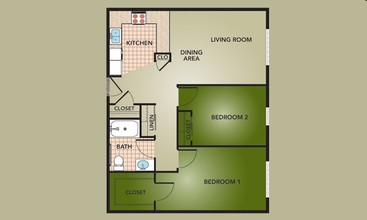 Fieldstone Court Homes in Columbus, OH - Building Photo - Floor Plan