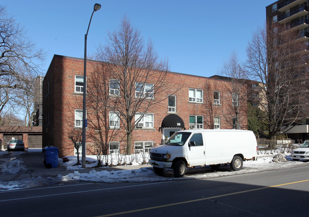 28 Cosburn Ave in Toronto, ON - Building Photo