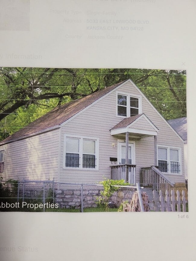 property at 5033 Linwood Blvd