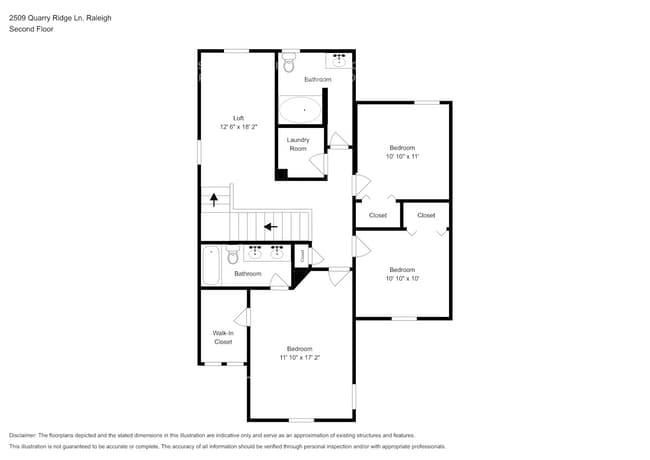 2509 Quarry Ridge Ln in Raleigh, NC - Foto de edificio - Building Photo