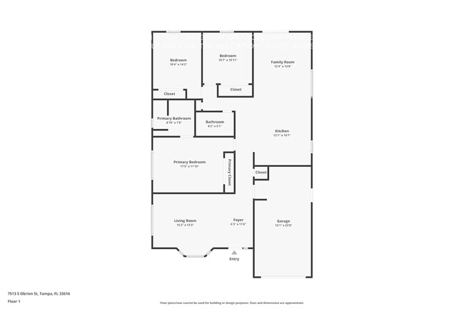 7513 S Obrien St in Tampa, FL - Building Photo - Building Photo