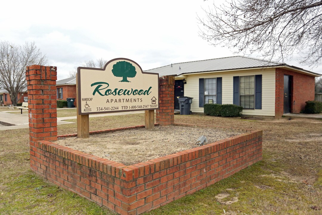 Rosewood Apartments in Eclectic, AL - Building Photo