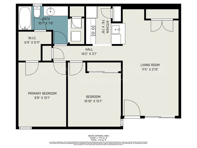 property at 5805 Royal Ridge Dr