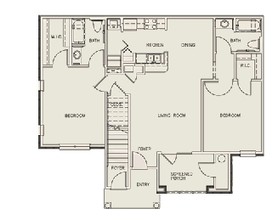 Bethel Towers in Memphis, TN - Building Photo - Floor Plan