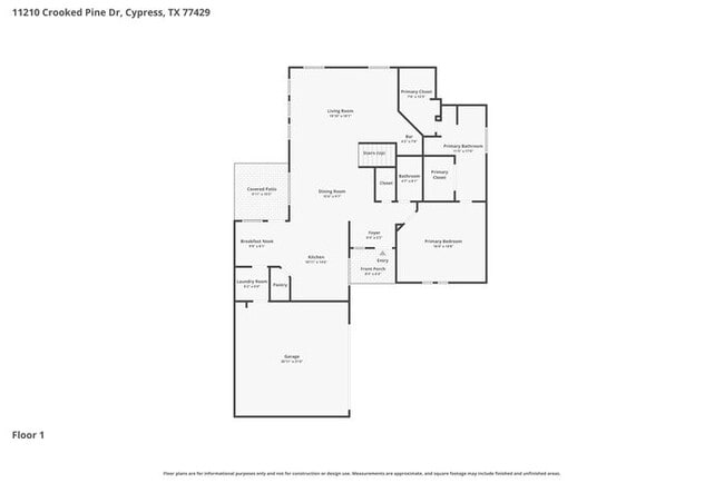 11210 Crooked Pine Dr, Unit 1 in Cypress, TX - Foto de edificio - Building Photo