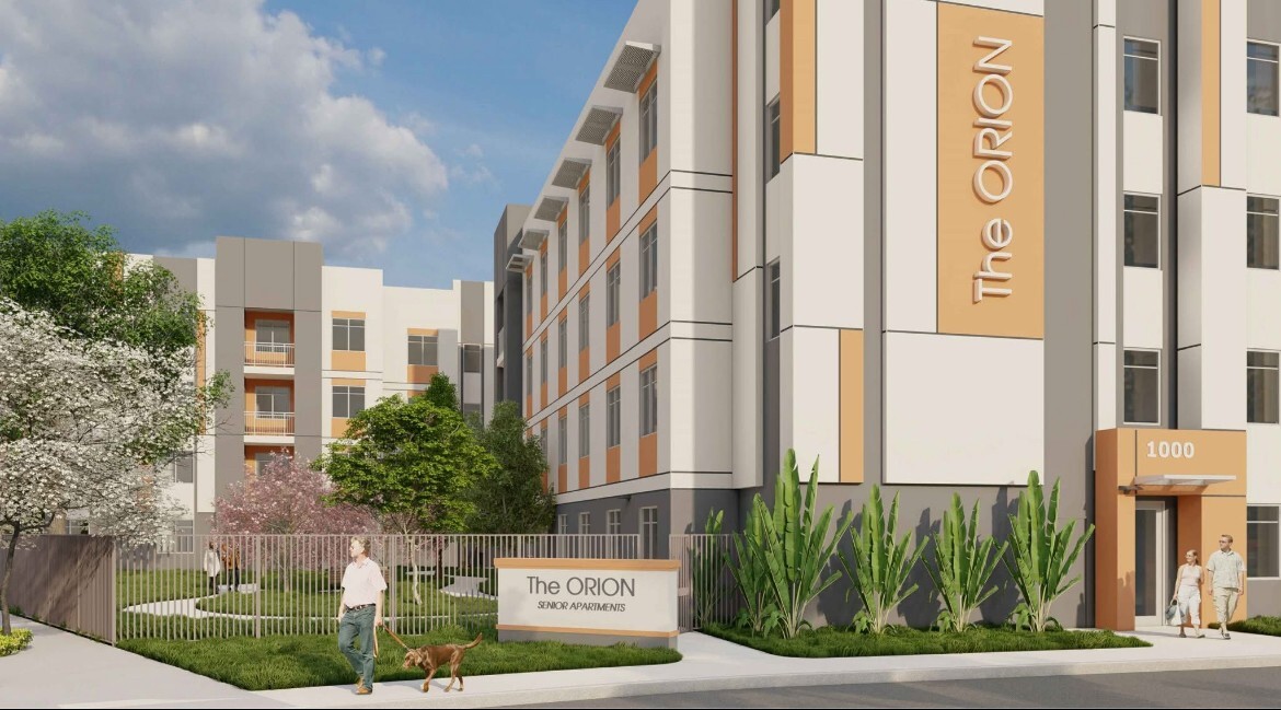 The Orion Senior Apartments in Orange, CA - Foto de edificio