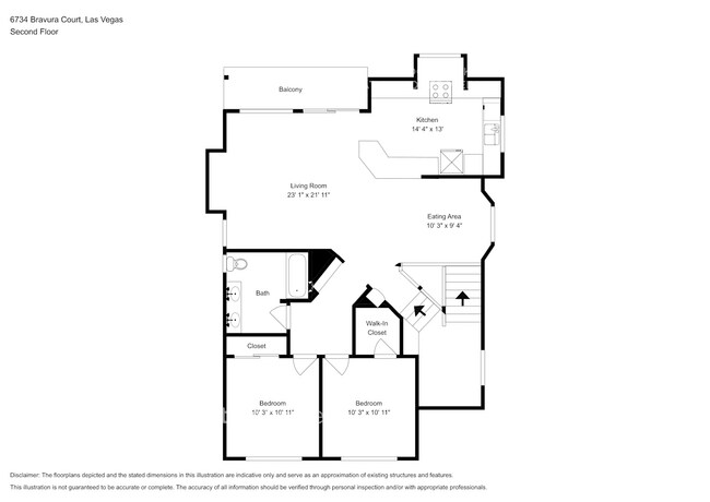 6734 Bravura Ct in Las Vegas, NV - Foto de edificio - Building Photo