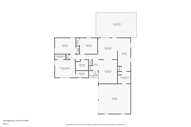 218 Leighton Dr, Unit 605 in Terrell, TX - Foto de edificio - Building Photo