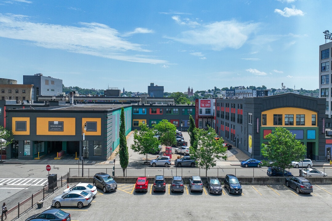 Portland on the Grid in Worcester, MA - Foto de edificio