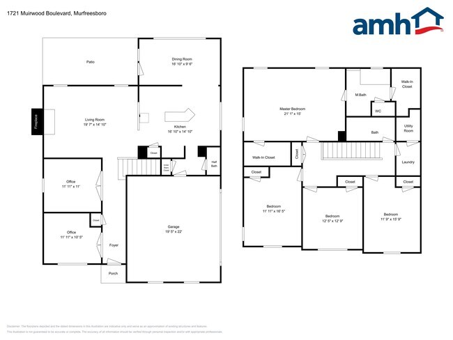 1721 Muirwood Blvd in Murfreesboro, TN - Foto de edificio - Building Photo