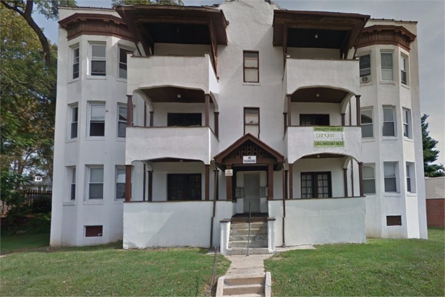 2905 Garrison Blvd in Baltimore, MD - Foto de edificio