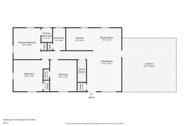 4150 Rocky Face Dr in Douglasville, GA - Foto de edificio - Building Photo