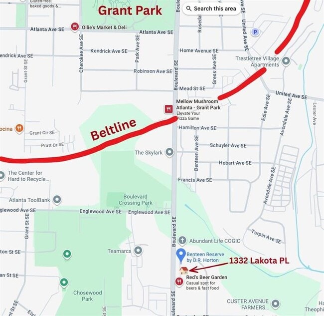 1332 Lakota Pl in Atlanta, GA - Building Photo - Building Photo