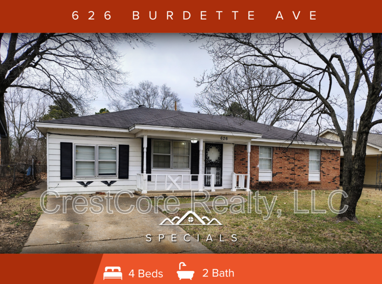 626 Burdette Ave in Memphis, TN - Building Photo