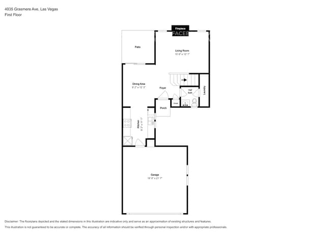 4035 Grasmere Ave in Las Vegas, NV - Foto de edificio - Building Photo