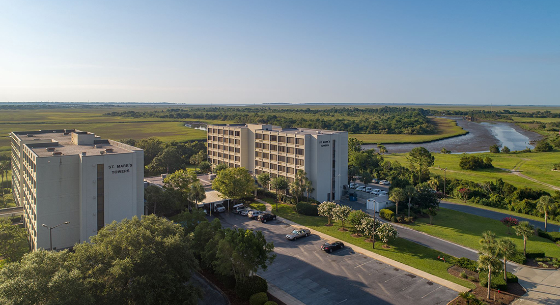 St Mark's Towers in Brunswick, GA - Building Photo