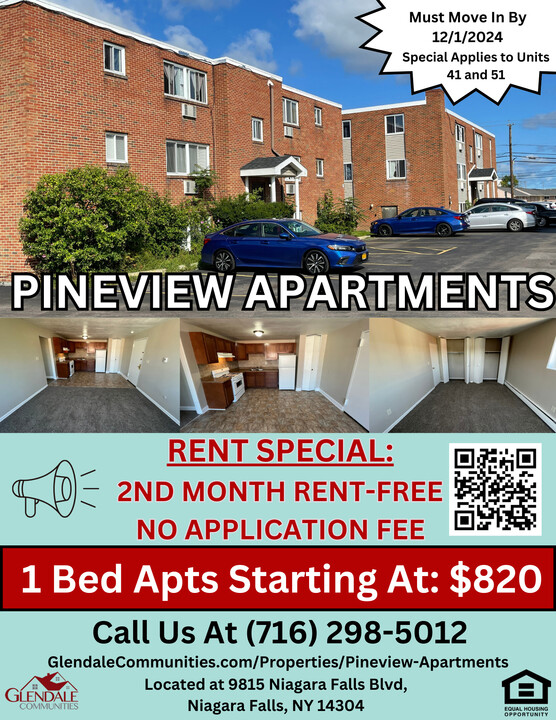 Pineview Apartments in Niagara Falls, NY - Foto de edificio