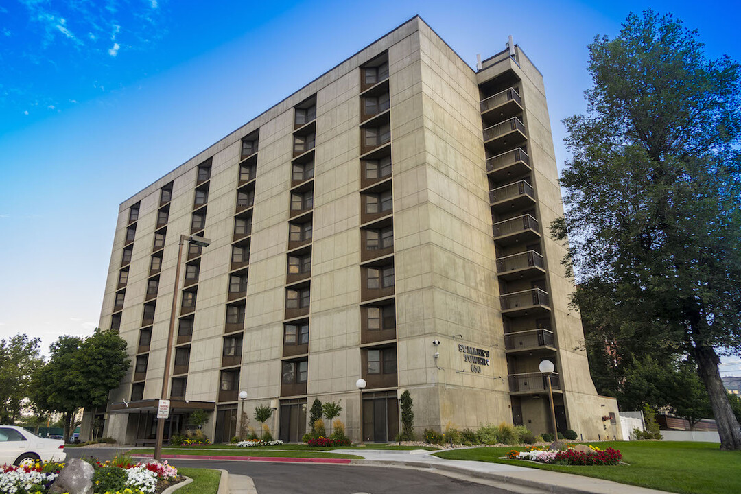 St. Mark's Tower Senior Living Community in Salt Lake City, UT - Building Photo