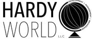 Property Management Company Logo Hardy World, LLC