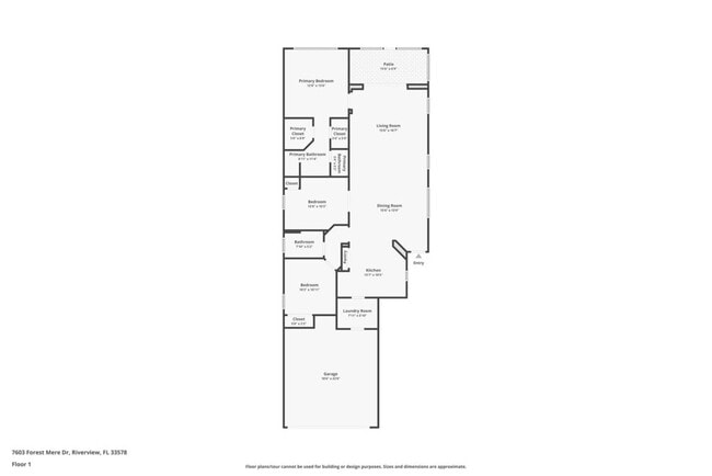 7603 Forest Mere Dr in Riverview, FL - Foto de edificio - Building Photo