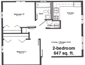 Elm Street Apartments in Chillicothe, IL - Building Photo - Floor Plan