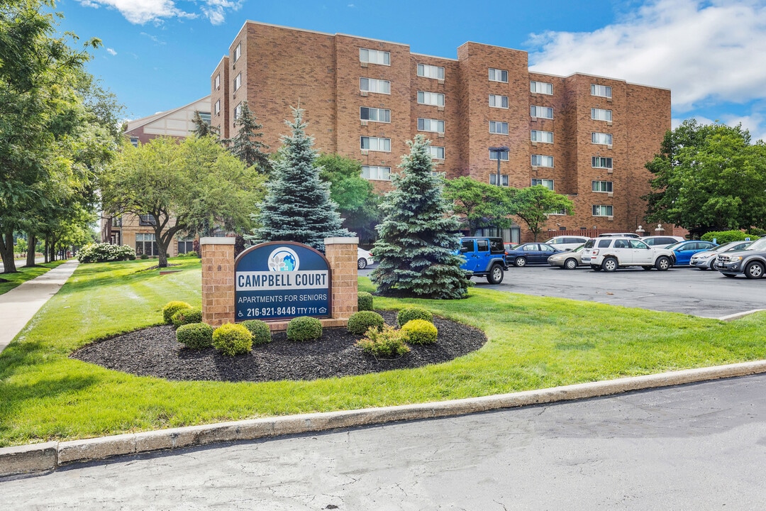 Campbell Court Apartments in Shaker Heights, OH - Foto de edificio