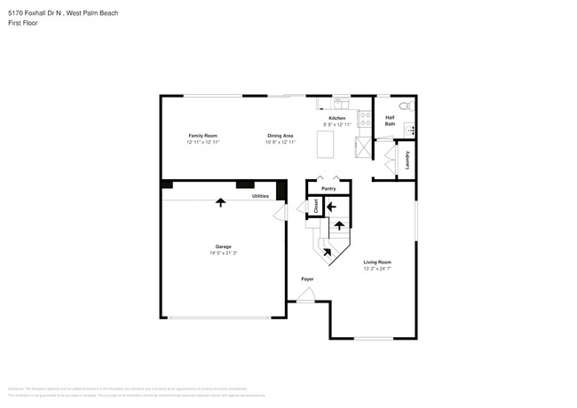 5170 Foxhall Dr N in West Palm Beach, FL - Foto de edificio - Building Photo