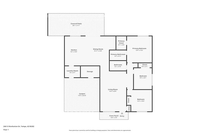 2461 E Manhatton Dr in Tempe, AZ - Building Photo - Building Photo