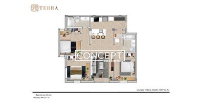 11 E Lenox St, Unit 204CP in Boston, MA - Building Photo - Building Photo